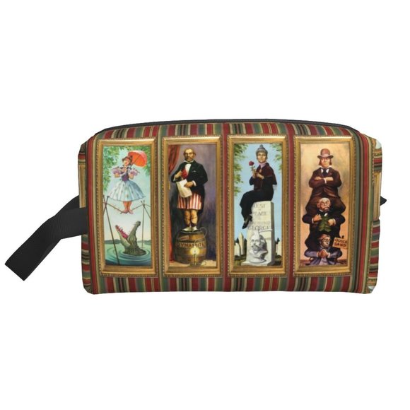 Disney Handbags - Haunted Mansion Stretching Room Travel Bag (LARGE for Cosmetics / Toiletries)
